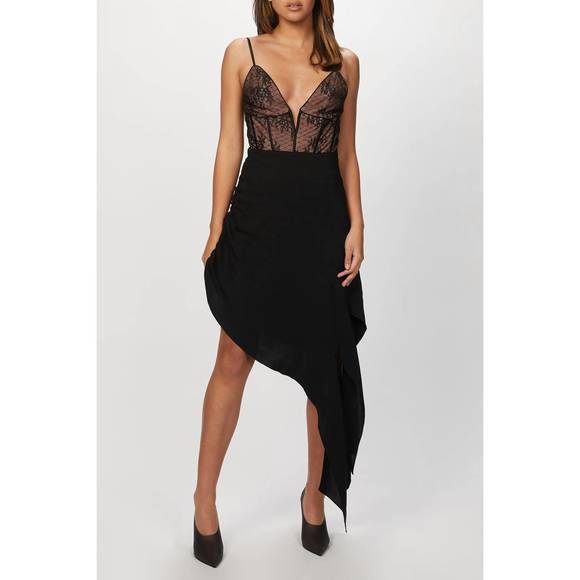 NEW CAMI NYC eve bodysuit in black - Picture 2 of 3